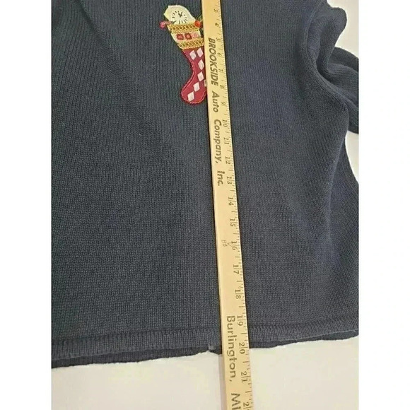 Vintage Tiara International Christmas Collection Sweater Women's Size PM - Picture 8 of 9